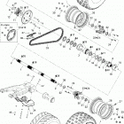 DS 450 EFI Привод колес задний
