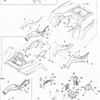 Outlander Max 650 EFI Кузовные детали 3, std