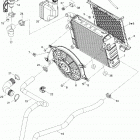 Renegade 800R EFI STD Система охлаждения