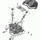 DS 450 X Головка цилиндра