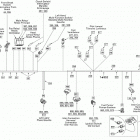DS 450  X EFI Electrical harness, front section