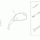 DS 250 NA, CE & INT Mirrors and tools