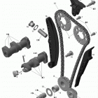 DS 450 X Camshaft and timing chain