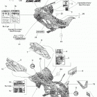 DS 450 EFI Наклейки