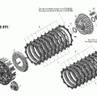 DS 450 EFI Сцепление