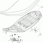 DS 450 CE STD & X (3F9D,3G9D) Сидение