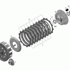 DS 450 X Сцепление