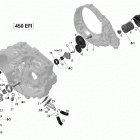 DS 450  X EFI Маслянная система