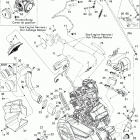 Outlander Max 650 EFI Двигатель и крепление