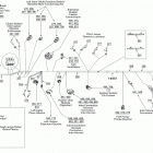 DS 450  X EFI Electrical harness, front section europe