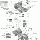 DS 450  X EFI Наклейки