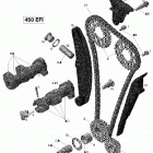 DS 450 EFI Camshaft and timing chain