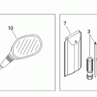 DS 450 CE STD & X (3F9D,3G9D) Инструмент