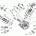 DS 250 NA, CE & INT Cylinder head and valve