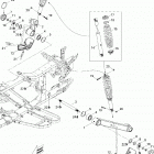 Outlander Max 650 EFI Задняя подвеска
