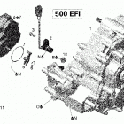 Outlander Max 500 EFI Коробка передач в сборе