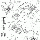 Outlander 400 EFI Кузовные детали 1