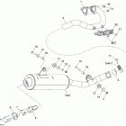 DS 450 CE STD & X (3F9D,3G9D) Глушитель