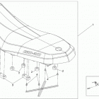 DS 250 NA, CE & INT Сидение