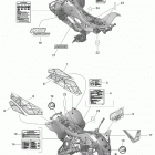 DS 450 CE STD & X (3F9D,3G9D) Наклейки