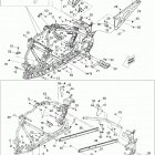 DS 450 CE STD & X (3F9D,3G9D) Рама