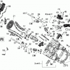 Outlander Max 800R EFI XT Головка цилиндров передняя