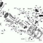 Outlander Max 650 EFI Головка цилиндров передняя