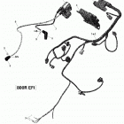 Outlander Max 800R EFI XT Engine harness outlander