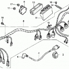 TRX350FE Wire harness (trx350te / fe)