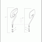 FLHTP 1FMP POLICE ELECTRA GLIDE (2022) Зеркало