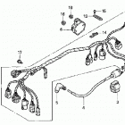 TRX350FM Wire harness (trx350tm / fm)