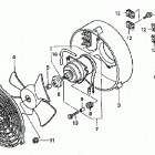 TRX350TM Cooling fan kit