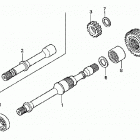 TRX350FE Вал ведущий