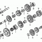 TRX400FW Трансмиссия