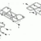 TRX350FE Багажник