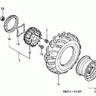 TRX400FW Переднее колесо