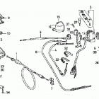 TRX400FW Рычаги & переключатели & тросы