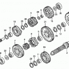 TRX350FE Трансмиссия
