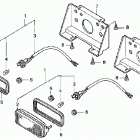 TRX400FW Фонарь задний