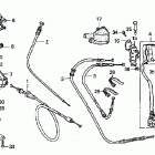 TRX350FE Рычаги & переключатели & тросы