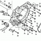 TRX350FE Крышка картера задняя