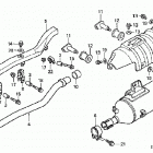 TRX350FE Глушитель