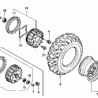 TRX350FE Переднее колесо