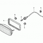 TRX350FE Фонарь задний