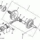 Badger - YFM80T Коленчатый вал и Поршень