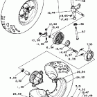 YFM350ERT Переднее колесо