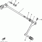 YFZ350T Вал переключения