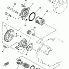 MOTO-4 - YFM200DXT Масляный насос