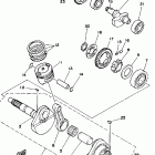 MOTO-4 - YFM200DXT Коленчатый вал и Поршень