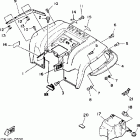 YFM350ERT Заднее крыло